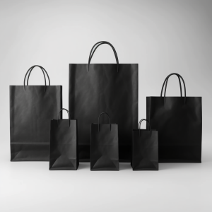 black paper bags collection