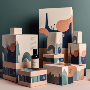 cosmetic packaging boxes collection