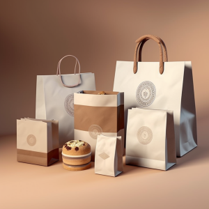 custom printed paper bag collection