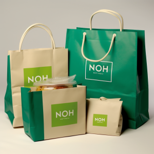 paper bag with logo collection