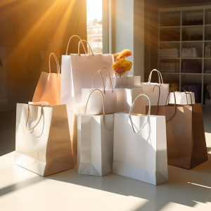 paper shopping bags collection