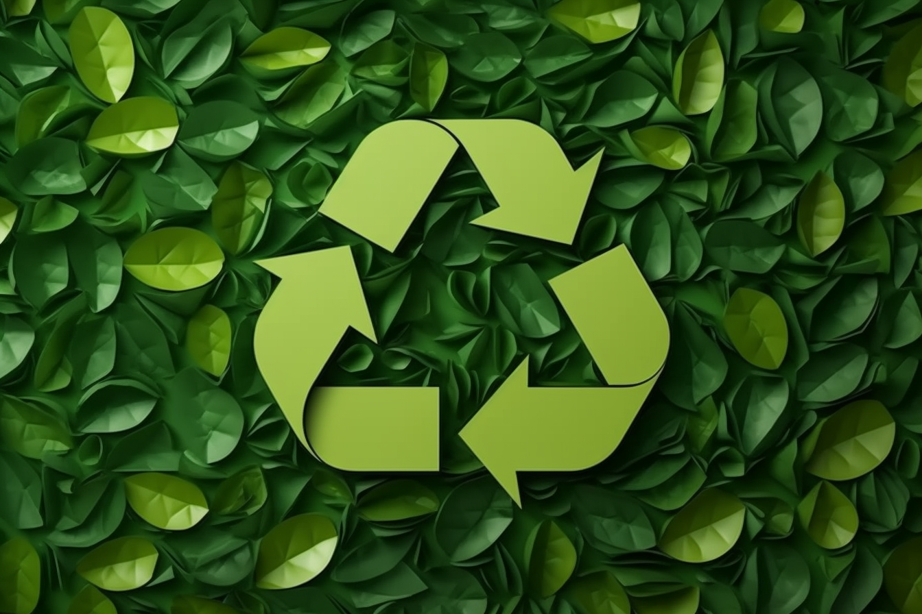 The sign of recycled Sustainable Packaging Manufacturers
