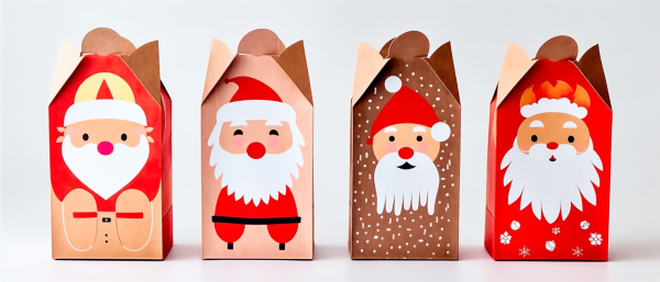 cute christmas packaging boxes
