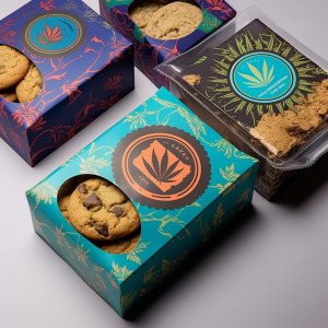 colorful cannabis packaging