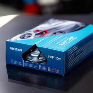 blue Automotive Packaging box