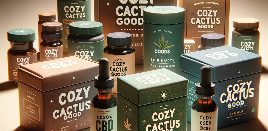 collection of CBD Packaging
