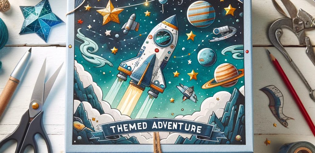 Themed Adventure Custom Gift Box (Space Exploration)