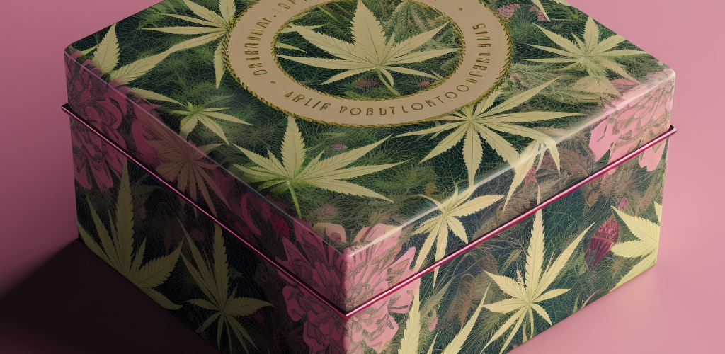cannabis packaging box