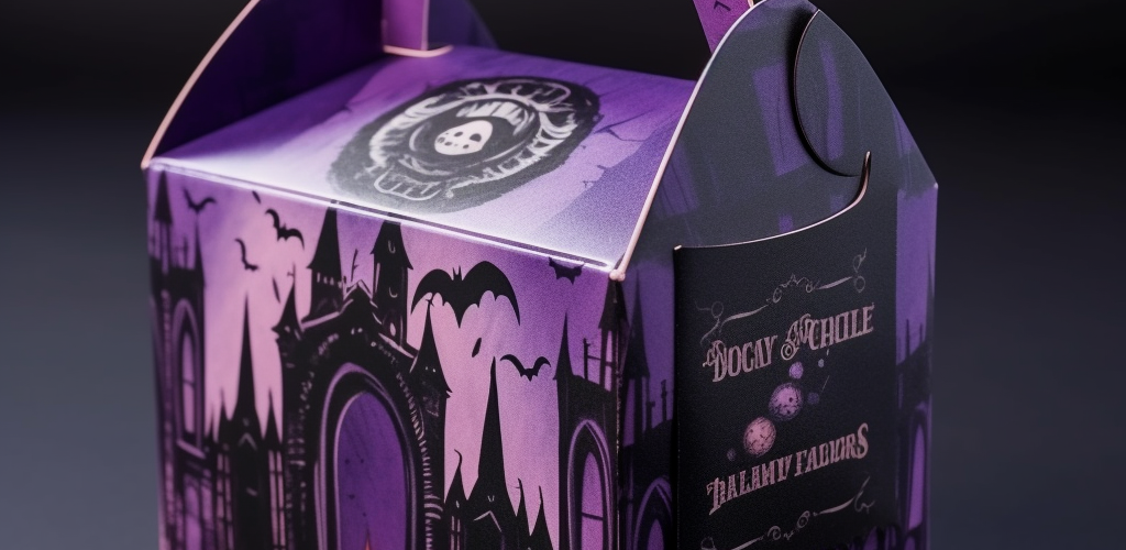 custom halloween packaging box