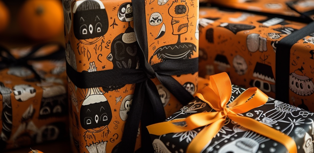 two halloween boxes