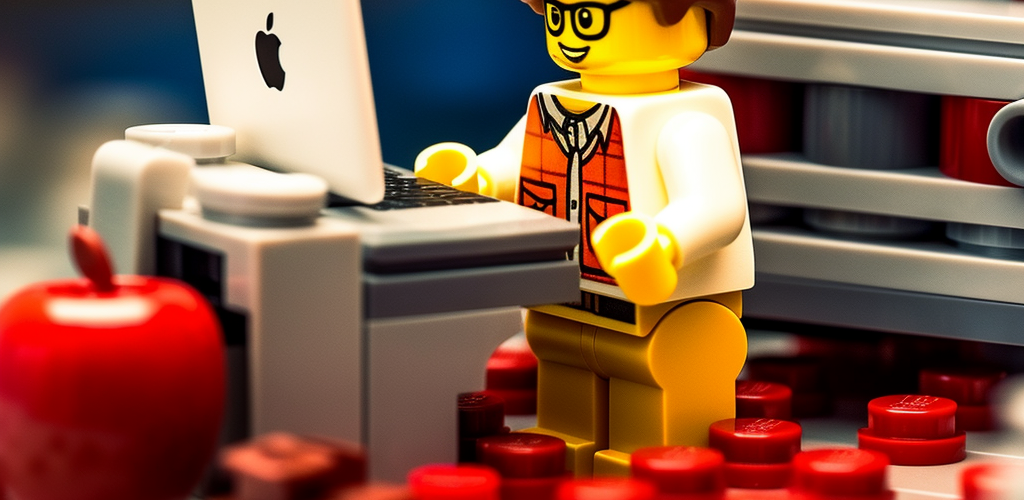 lego and apple