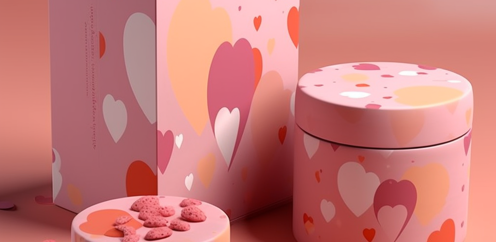 set of VALENTINE’S DAY PACKAGING