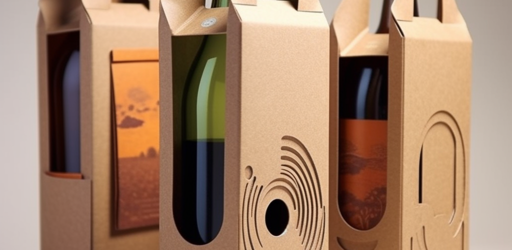 paper packaging bag wine